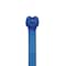 Panduit Cable Tie, 8 in L, 2 in Max Bundle Dia., Blue, Nylon 6/6, 50 lb Strength, 1000 PK BT2S-M6 - alternate 1